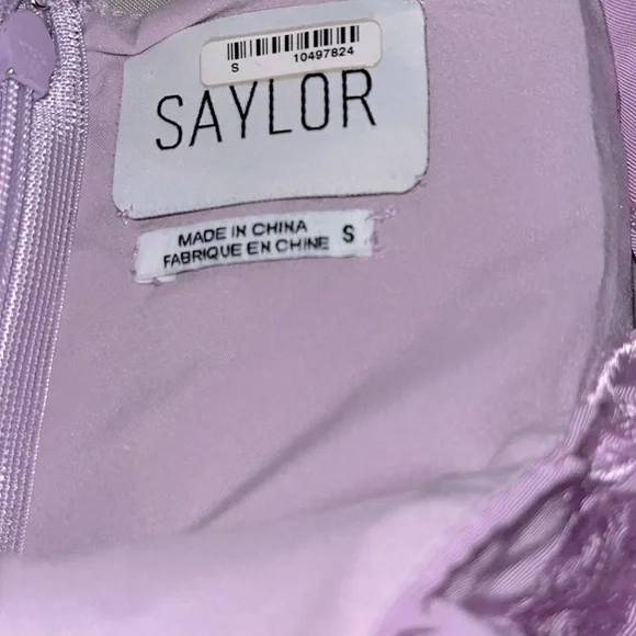 Saylor RTR Slip Style Midi Dress Lilac SZ S - Picture 5 of 7